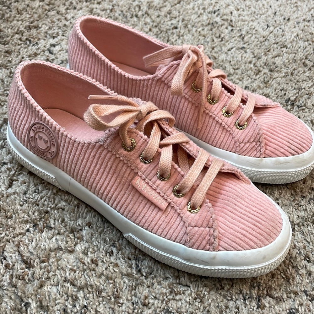 Pink Superga Shoes